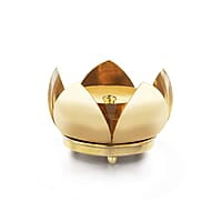 Borosil Subh Brass Diya, Medium