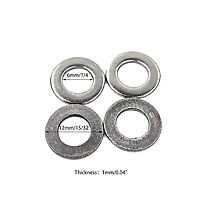 M6 - SS Flat Washer (10 Nos)