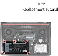 Dell 357F9 Battery – 4400mAh 6-Cell Replacement, designed for reliable performance and longevity. Perfect for Dell laptops, ensuring your device runs smoothly and efficiently. Easy to install!