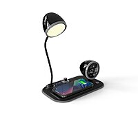 Toreto Smartlite Multipurpose 3 in 1 Desk Lamp with 15w Wireless Charger and Bluetooth Speaker