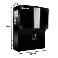 Faber FWP Galaxy PRO Reverse Osmosis Water Purifier 7L, black, ro+mat