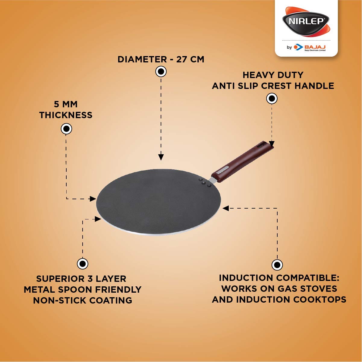 Bajaj IVORA LED JUNCTION BOX DOWNLIGHT 3W CDL