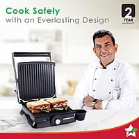 Wonderchef Sanjeev Kapoor Tandoor Family Size 1600 Watt 180 Degree Grilling