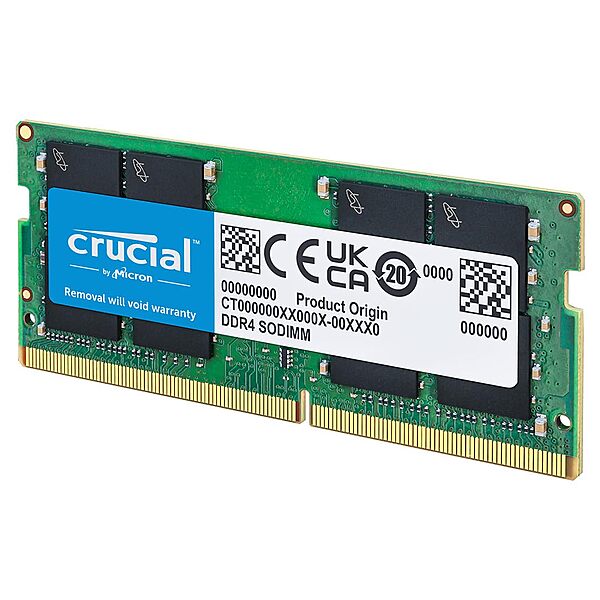 Crucial 8GB DDR4 3200MHz Laptop RAM – SO-DIMM  10 Years Warranty