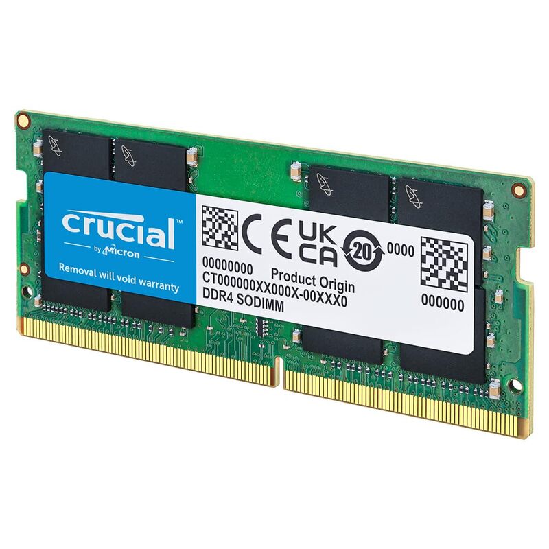 Crucial 8GB DDR4 3200MHz Laptop RAM – SO-DIMM  10 Years Warranty