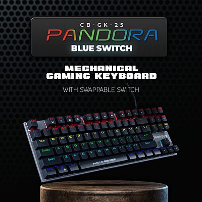 Cosmic Byte Pandora TKL Mechanical Keyboard CB-GK-26-Blue