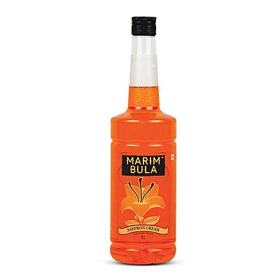 Marimbula - Saffron Cream Syrup 1 Ltr