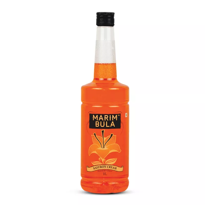 Marimbula - Saffron Cream Syrup 1 Ltr