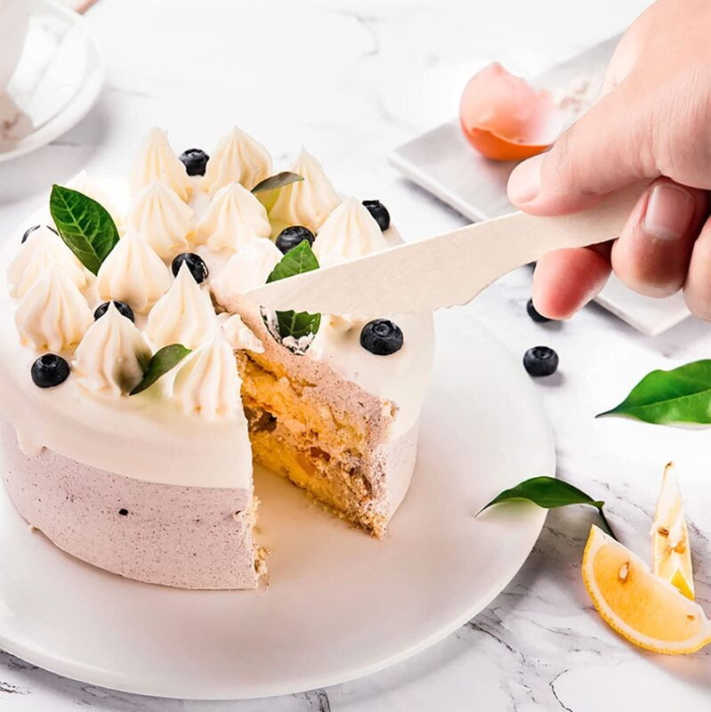 Wooden Cake Cutting Knifes-160MM