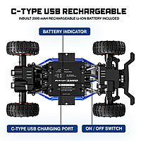 Mirana Duster 4WD RC Car Pack | High-Speed Offroad Monster Truck
