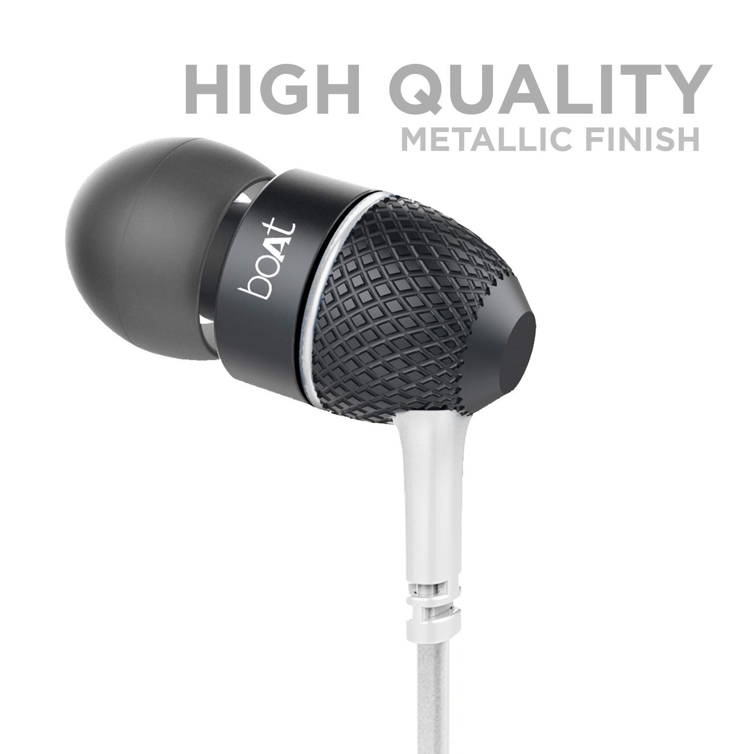 boAt BassHeads 220 (Frosty White) boAt BassHeads 220 (Frosty White)