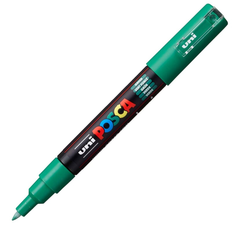 UNI POSCA MARKER - 1m GREEN UNI POSCA MARKER - 1m GREEN