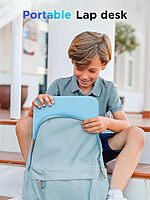 Portable Laptop Table for 17" Devices – Foldable, Anti-Skid, Adjustable Height, Lightweight Design, Ideal for Home, Office, or Travel, Easy to Store, Perfect for Working or Studying Anywhere.