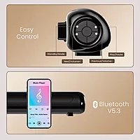 Portronics Pure Sound 108 – 160W 2.1 Soundbar offers immersive audio, sleek design, powerful bass, and seamless Bluetooth 5.3 connectivity.
