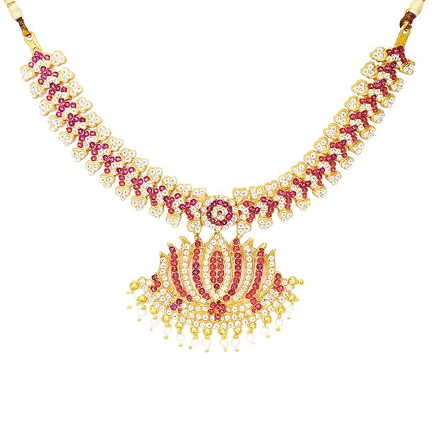 God Ornament Lotus Design choker