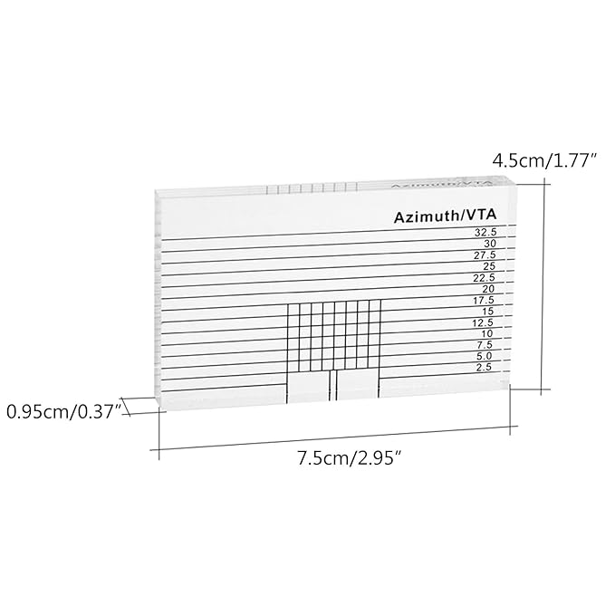 Goka - Phono Tonearm Cartridge VTA/Azimuth Ruler - GK-R36B Goka - Phono Tonearm Cartridge VTA/Azimuth Ruler - GK-R36B