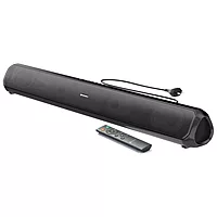 POR 1740 Sound Slick 6 Wireless Soundbar – 60W Bluetooth 5.0 Remote Control USB, AUX Black
