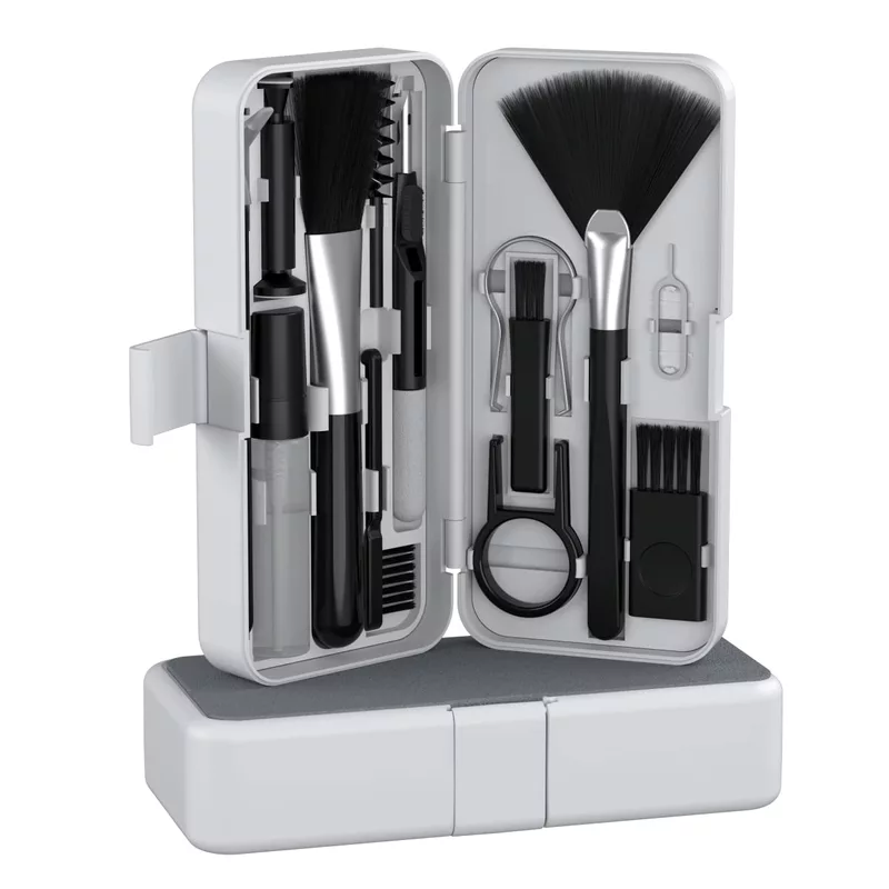 Portronics Clean N 19-in-1 Gadget Cleaning Kit – Brushes, Wipes & Tools