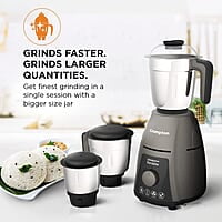 Crompton DuroElite 800Watt Mixer Grinder with Motor Vent-X Technology