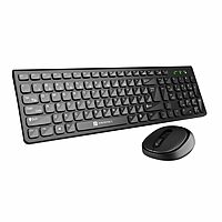 Portronics Key 7 Wireless Keyboard & Mouse Combo – Numeric Pad | Chicklet Keys | Black
