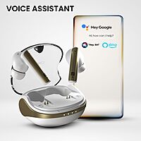 Portronics Twins S7 – TWS Earbuds, 35H Playtime, White. Enjoy seamless connectivity, superior sound quality, and a sleek design. Perfect for music lovers and on-the-go lifestyles.