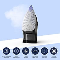 Crompton Fabrigenius 2000 W Steam Iron with 380 ml Water Tank, Upto 40g /min Steam Output and Ceramic Coating Soleplate