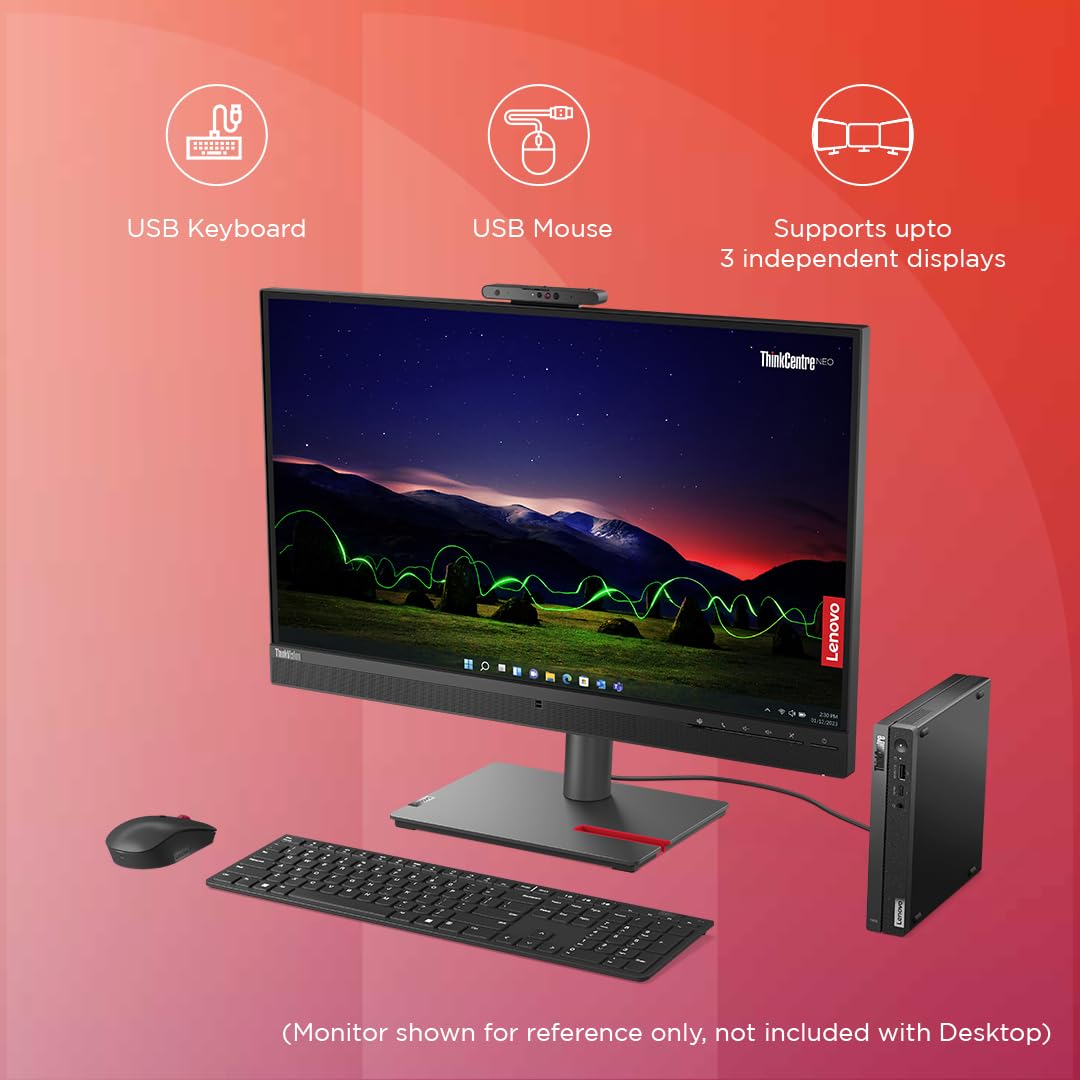 Lenovo ThinkCentre Neo 50q Tiny Intel Core i5 13th Gen Light Desktop (12LNA00LIH) Lenovo ThinkCentre Neo 50q Tiny Intel Core i5 13th Gen Light Desktop (12LNA00LIH)