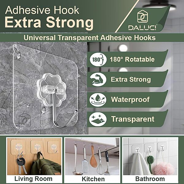 Self Adhesive Wall Hooks for Hanging