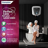 Crompton Solarium Care 25-L 5 Star Storage Water Heater (Geyser) with Rust Proof Plastic Body