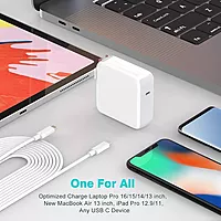 Laptop Adapter 61W 20V/3A Type-C For Apple MacBook Pro