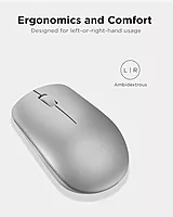 Open Box Lenovo 530 Wireless Optical Mouse Silver
