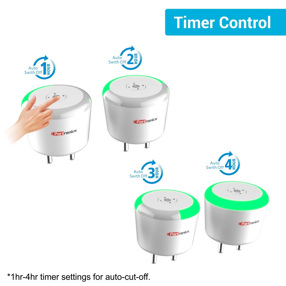 Portronics Adapto 469 3.1A Timer Adapter
