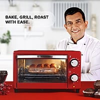 Wonderchef Oven Toaster Griller (OTG) Crimson Edge  9Litres 650W Bake Grill Roast