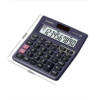 CASIO ELE CALCULATOR MJ-100Da Check & Correct