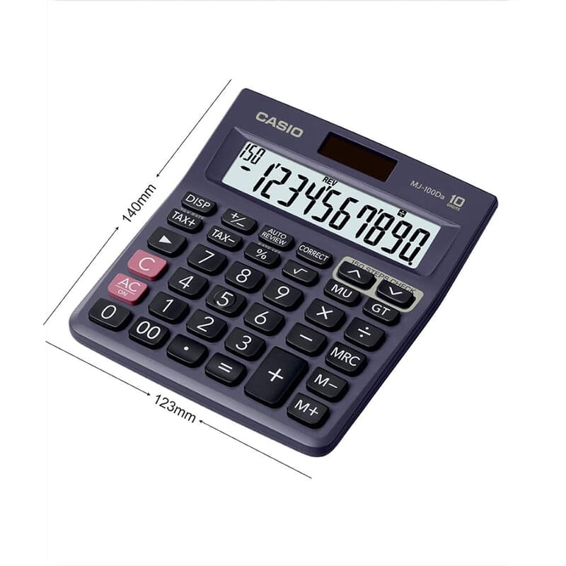 CASIO ELE CALCULATOR MJ-100Da Check & Correct CASIO ELE CALCULATOR MJ-100Da Check & Correct