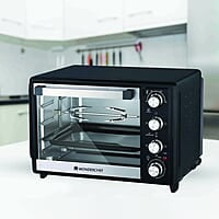Wonderchef Oven Toaster Griller (OTG) 32 Litres, Stainless Steel With Rotisserie, Auto Power-Off With Bell, Heat Resistant