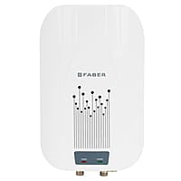 Faber Zippy Instant Geyser 5 Litre 3000W Powerful Heating Superior Energy Efficiency