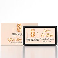 Granules Ghee-Based Lip Balm for Dark & Pigmented Lips 10ml Granules Ghee-Based Lip Balm for Dark & Pigmented Lips 10ml