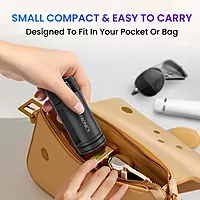 Portronics Mobot Clip – 360° Phone Stand, Blue. This versatile phone holder offers adjustable angles for hands-free viewing, perfect for video calls and streaming. Compact and portable design.