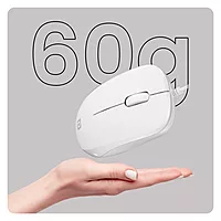 POR 2222 Toad 102 Wired Mouse – 1200 DPI | 1.25M USB Cable | White | 1 Year Warranty