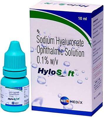 Hylosoft Eye Drop Dry Eye Relief and Hydration