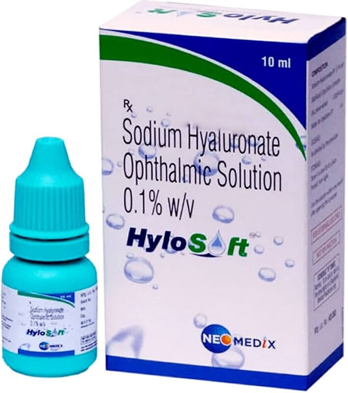 Hylosoft Eye Drop Dry Eye Relief and Hydration