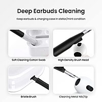 Portronics Clean N 19-in-1 Gadget Cleaning Kit – Brushes, Wipes & Tools