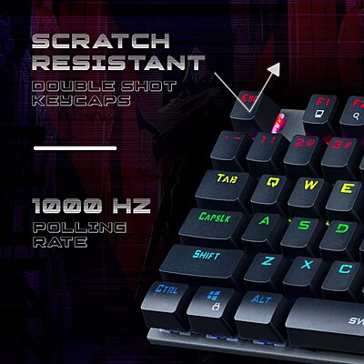Cosmic Byte Vanth Mechanical Keyboard CB-GK-28-Red