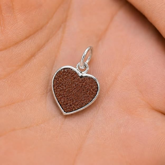 Rajavarthi Stone Sterling Silver Pendant/Dollar