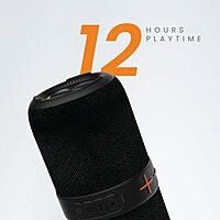 Just Corseca Sushi Boomer 40W Bluetooth Speaker – Dual Drivers | BT 5.3 | RGB | Black