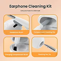 Portronics Clean G 20-In-1 Cleaning Kit for Laptop, Mobiles, and Tablets – White