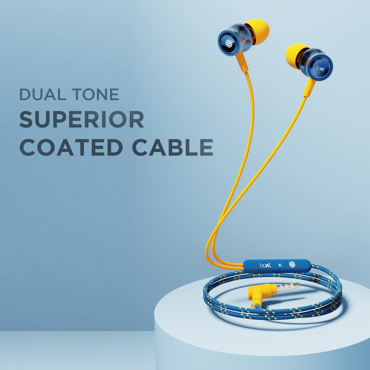 boAt BassHeads 172 (Jazzy Blue) boAt BassHeads 172 (Jazzy Blue)