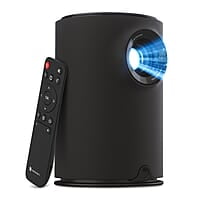 Portronics Beem 400 LED Projector with Wifi, 3600 Lumens (250 ANSI), 1080p HD Resolution, Up to 160 Inches Screen