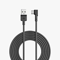 Portronics Konnect L Type-C Cable – 2M, 3A Fast Charge, durable design, perfect for quick data transfer and charging, compatible with various devices, ideal for home and office use.